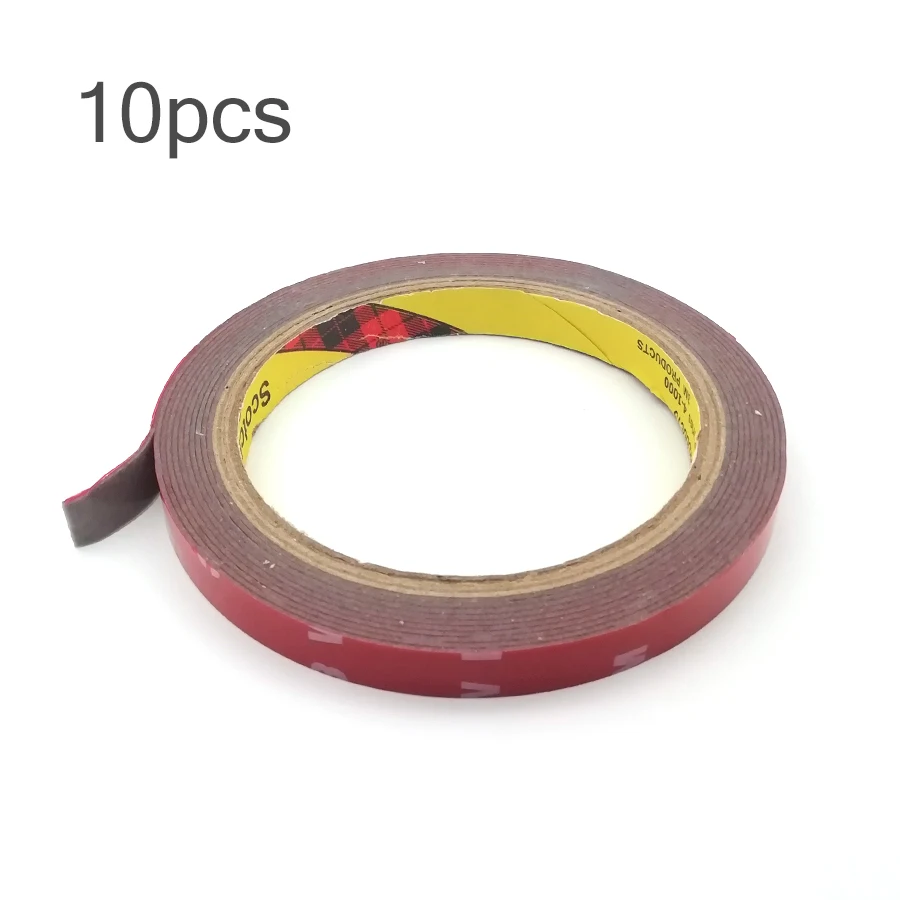 

10pcs Double-sided car Acrylic Foam Adhesive Tape Automotive 3m for Auto Truck SUV