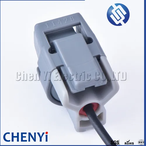 Imagen 2 del producto Sensor de indicador de temperatura del agua, conector automático a prueba de agua, arnés de cables para Toyota 1UZ 1JZ 2JZ 3SGE GTE 90980-11428, 1 Pin way