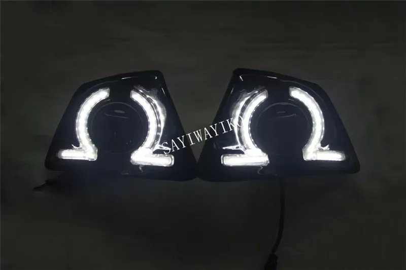 1Pair LED DRL waterproof Daylight drl Daytime Running lights For Ford Ecosport 2013 2014 driving lamp