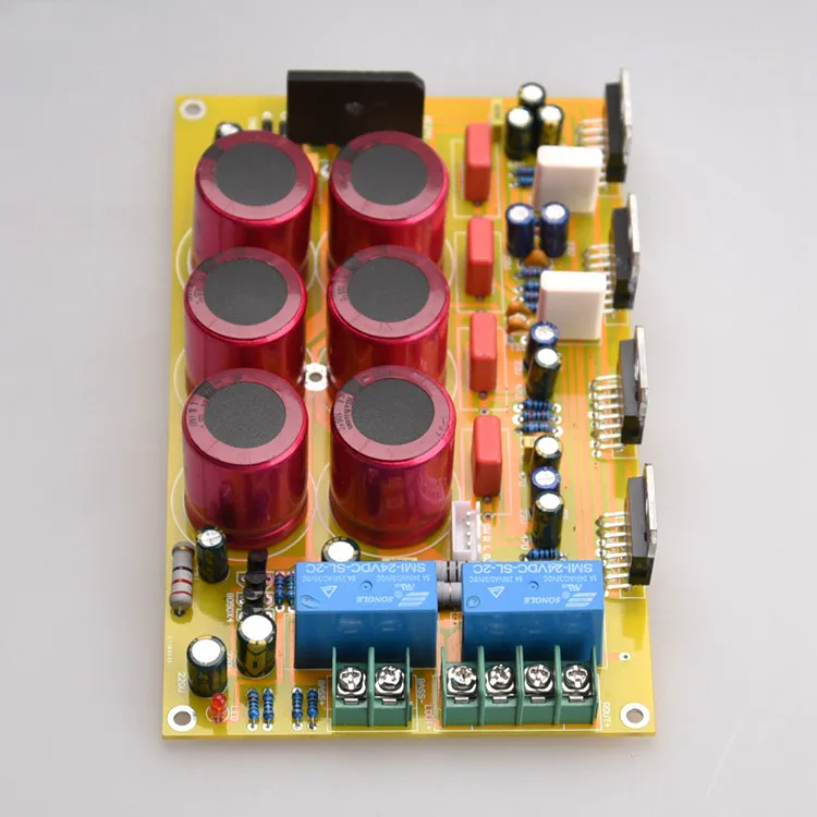Assemble TDA7293 subwoofer power amplifier board 2.1 channel 80W*2+150W with protection amplifier audio board New