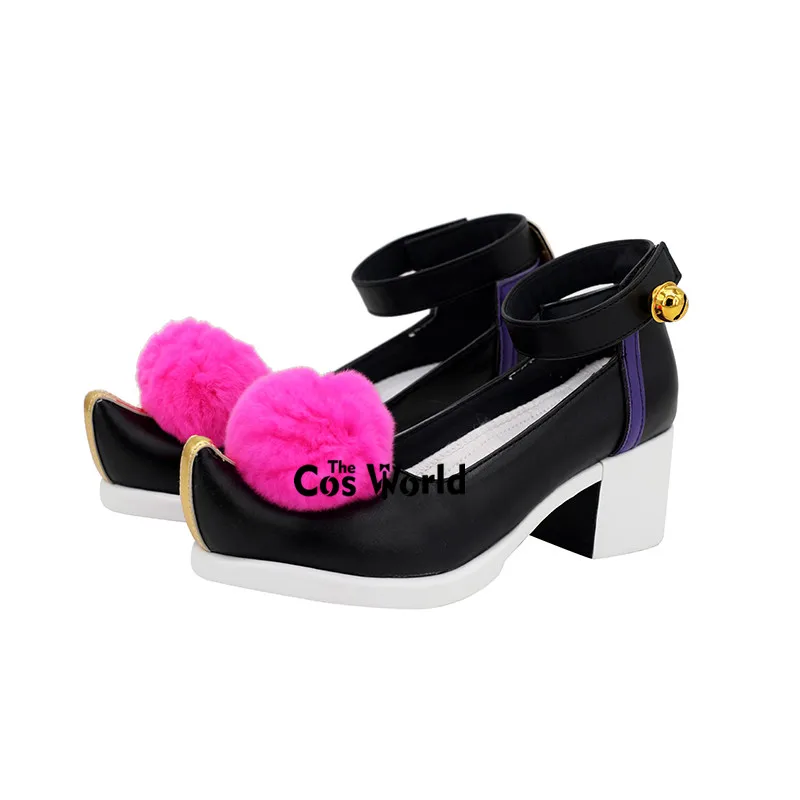 Genshin Liyue Harbour Qiqi Personalizar Juegos Zapatos de Cosplay