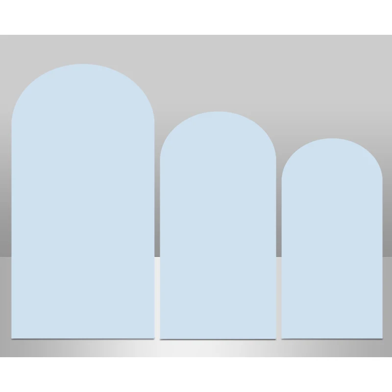مخصص قوس خلفية غطاء أبيض وردي أسود حفل زفاف عيد ميلاد خلفية الديكور راية تبادل لاطلاق النار صورة واحدة مزدوجة الوجهين