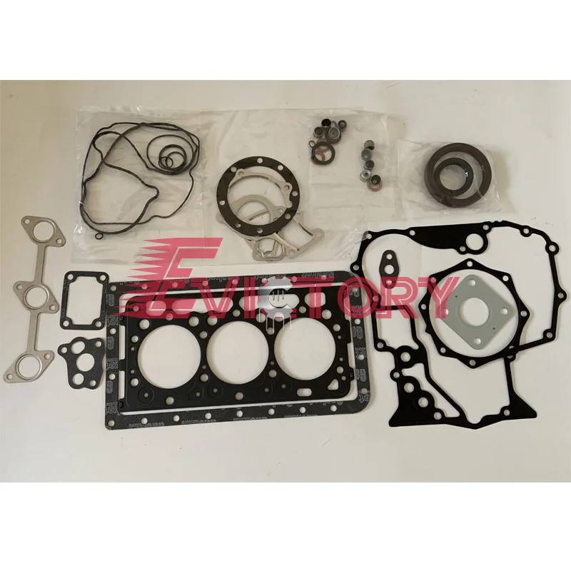 FOR KUBOTA D850 OVERHAUL REBUILD PISTON RING GASKET BEARING KIT