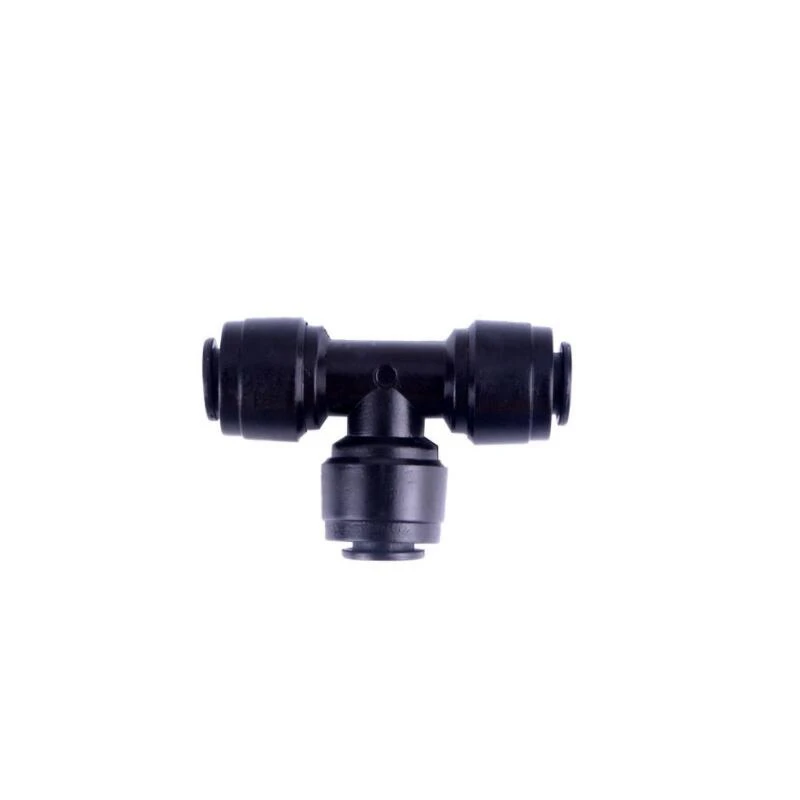 6.5mm Black RO Water Fitting 1/4 Straight Elbow Tee POM Coupling Hose PE Pipe Glass Bulkhead Connector Water Filter Parts