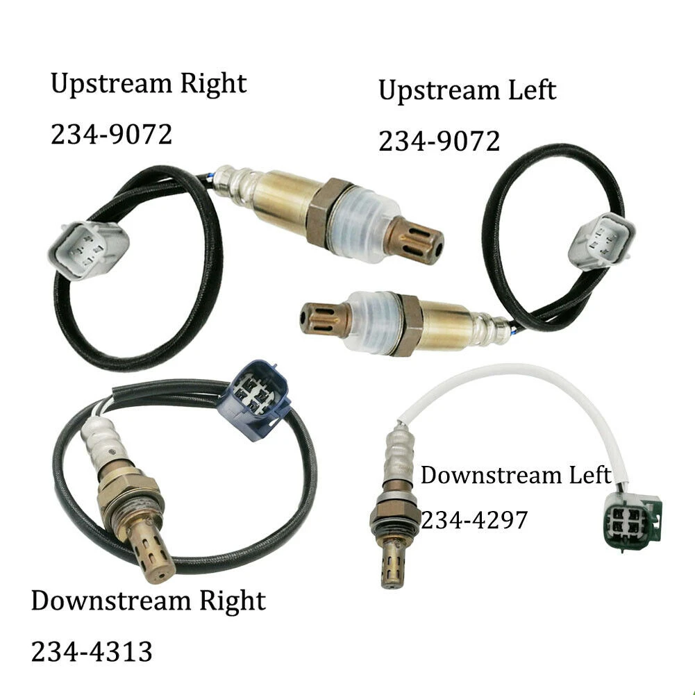 TIANBANG 4pcs Upstream+Downstream Oxygen Sensor  234-9072 234-4297 234-4313 SU11561 5S10108 For 2007 Nissan Pathfinder V6-4.0L