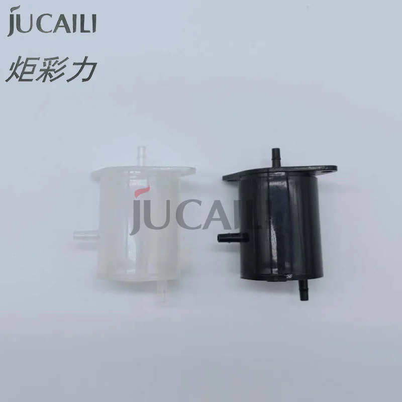 Jucaili 10ชิ้น/ล็อตหมึกขวด30 Ml 2ระดับInk TankสำหรับXaar 1201 Infiniti Challenger Inkjetเครื่องพิมพ์พลาสติกหมึกบัฟเฟอร์กรอง