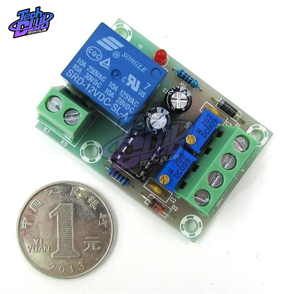 12V Battery Charging Control Board XH-M601 Intelligent Charger Power Control Panel Automatic Charging Power