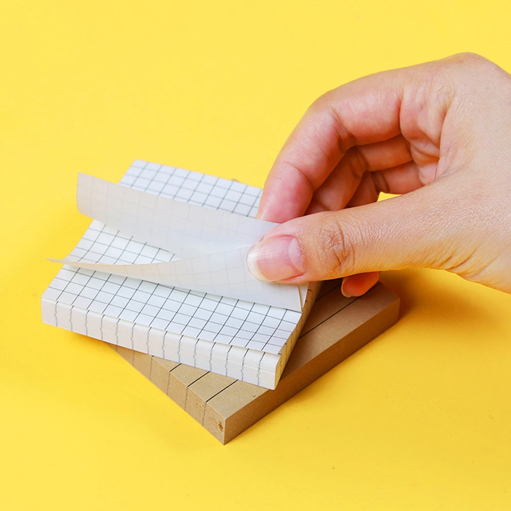1Pcs Leuke Notities Mini Memo Pad Tearable N Notitie Papier Creativiteit Note Te Doen Lijst Label Sticker Levert