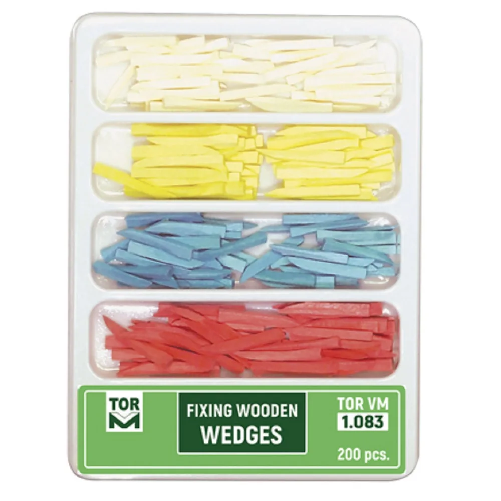 تثبيت القيقب أسافين خشبية لأنظمة مصفوفة ل تور VM لمواد طب الأسنان أجزاء طبيب الأسنان لعيادة الأسنان طبيب الأسنان باستخدام #4