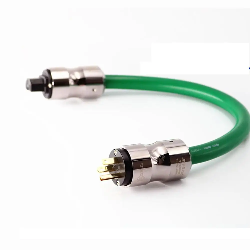 Hi-End Mcintosh 2328 power line HIFI POWER CABLE AC Power Cord with EU/US Plug socket connector AC cable line