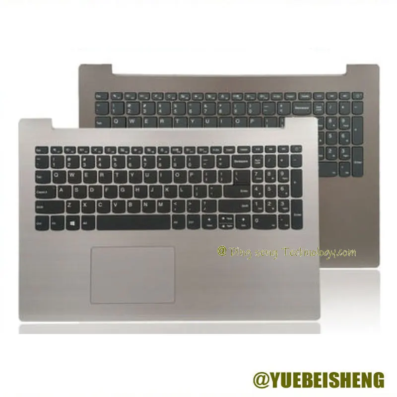 Yuebisheng-cubierta superior para teclado lenovo IdeaPad, cubierta de teclado de EE. UU., 330-15ICH, nuevo, para lenovo IdeaPad 330-15