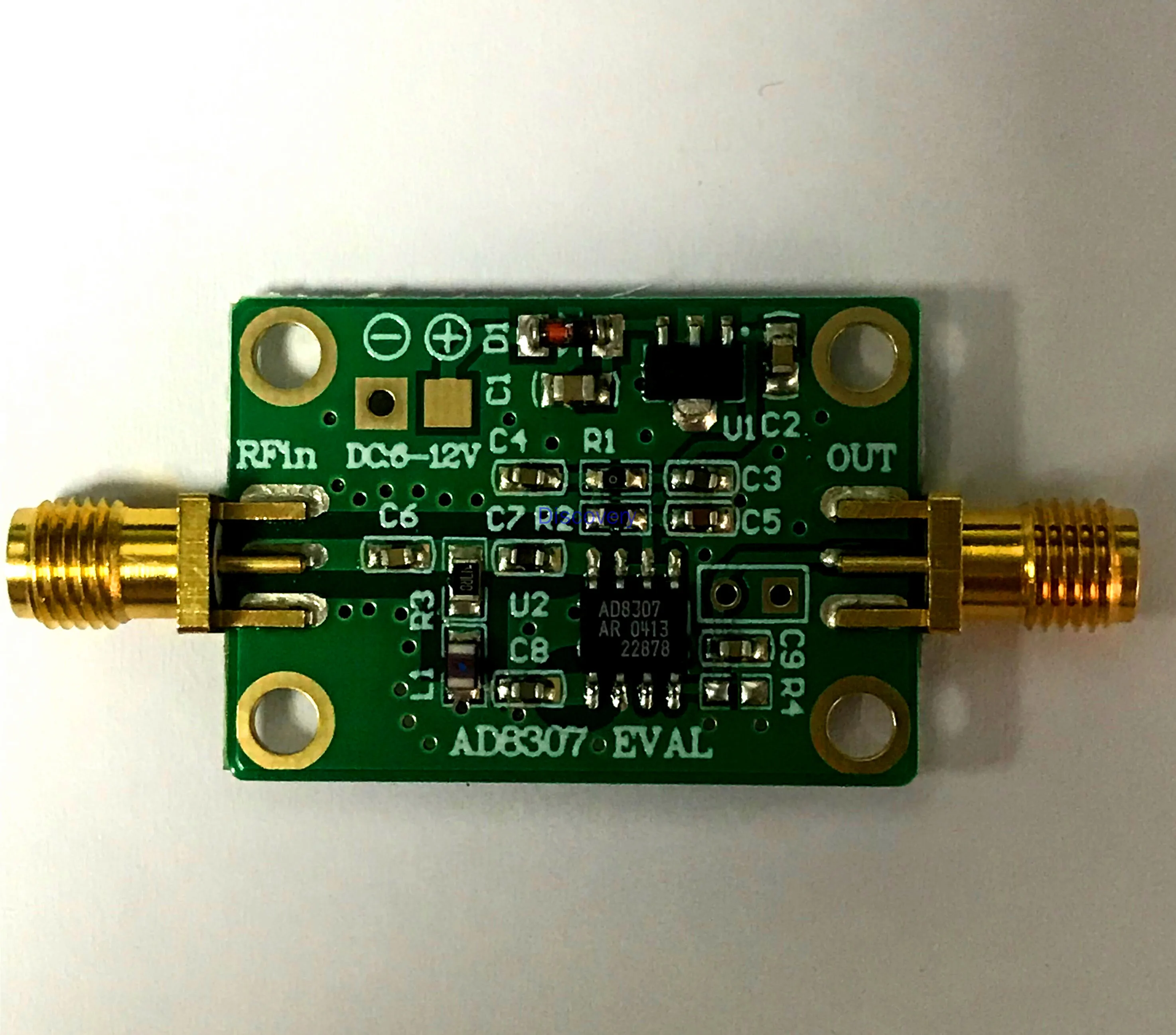 0.1-600M -75~+15dBm Power Meter Logarithmic Detection AD8307 Module