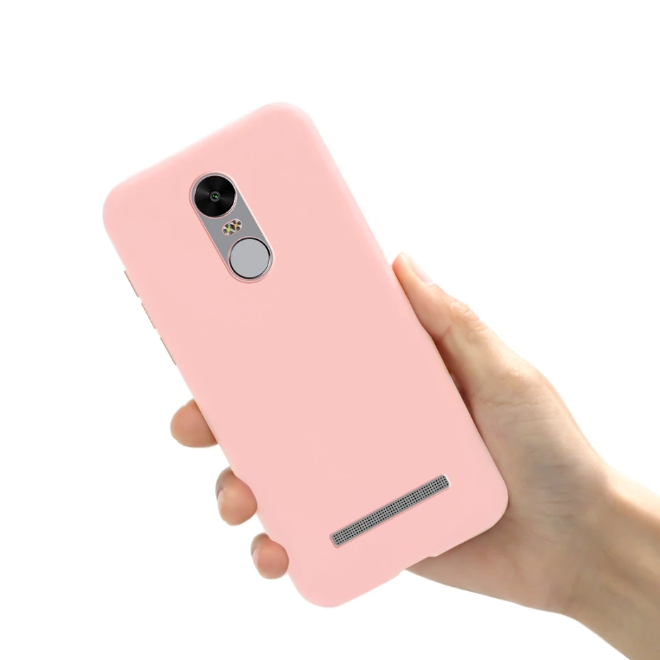 For Xiaomi Redmi Note 3 Pro Back Cover solid color Soft Silicon case For Xiaomi Redmi Note 3 150mm Case TPU Cover Phone cases