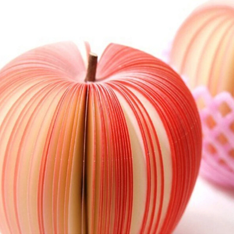 Portátil Fruit Note Memo Pads, Scratch Paper, Notepads Post, Sticky ShapeNote, 1pc