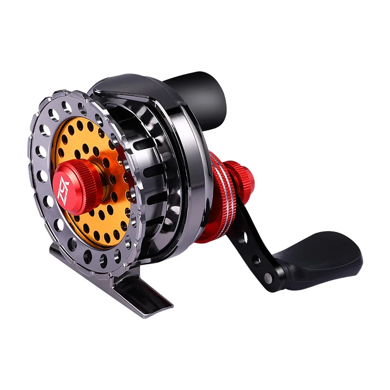 Full metal Fly Fishing Reel Ice fishing reel Micro lead magnetic brake 6+1BB fish line wheel 6+1BB Baitcasting reel YUYU