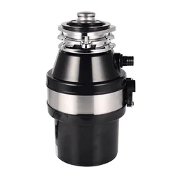 220V Garbage Processor Garbage Disposer Household Kitchen Garbage Automatic Disposer Meal Kitchen Sink Food Waste Crusher