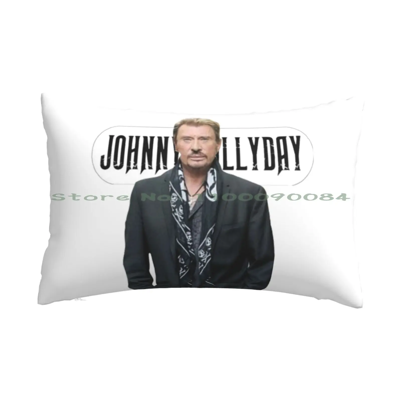 Johnny Hallyday Pillow Case 20x30 50*75 Sofa Bedroom Music Band Punk Alternative 2000s Can Relate Weezer 3 Doors Down Puddle