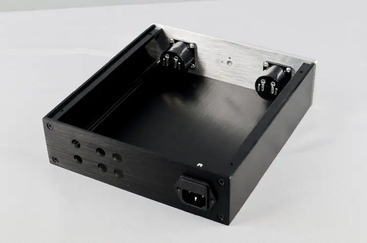 جديد 2106 هيكل hifi preamp كامل الألومنيوم لتقوم بها بنفسك صندوق مكبر للصوت