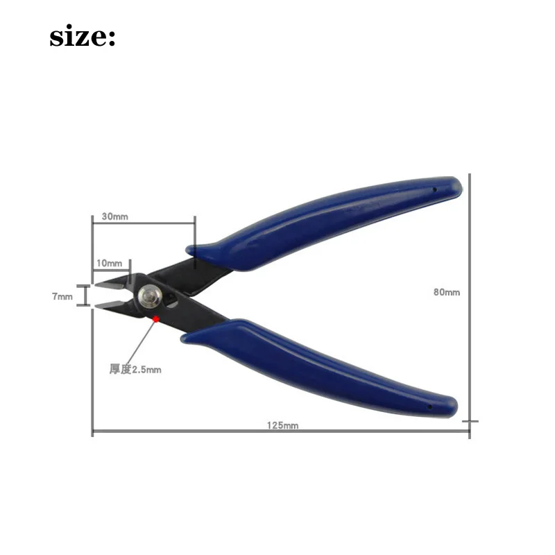 Flush Side Shear Cutter Clipper Cutting Beading Pliers For Jewelry Wire Tool