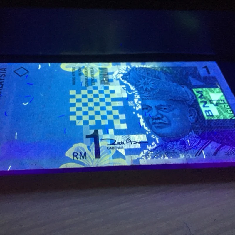 TK-2028 Ultraviolet Detector Lamp Desktop Counterfeit Detector 32W High Power Double Tube Euro Dollar Fluorescence Effect