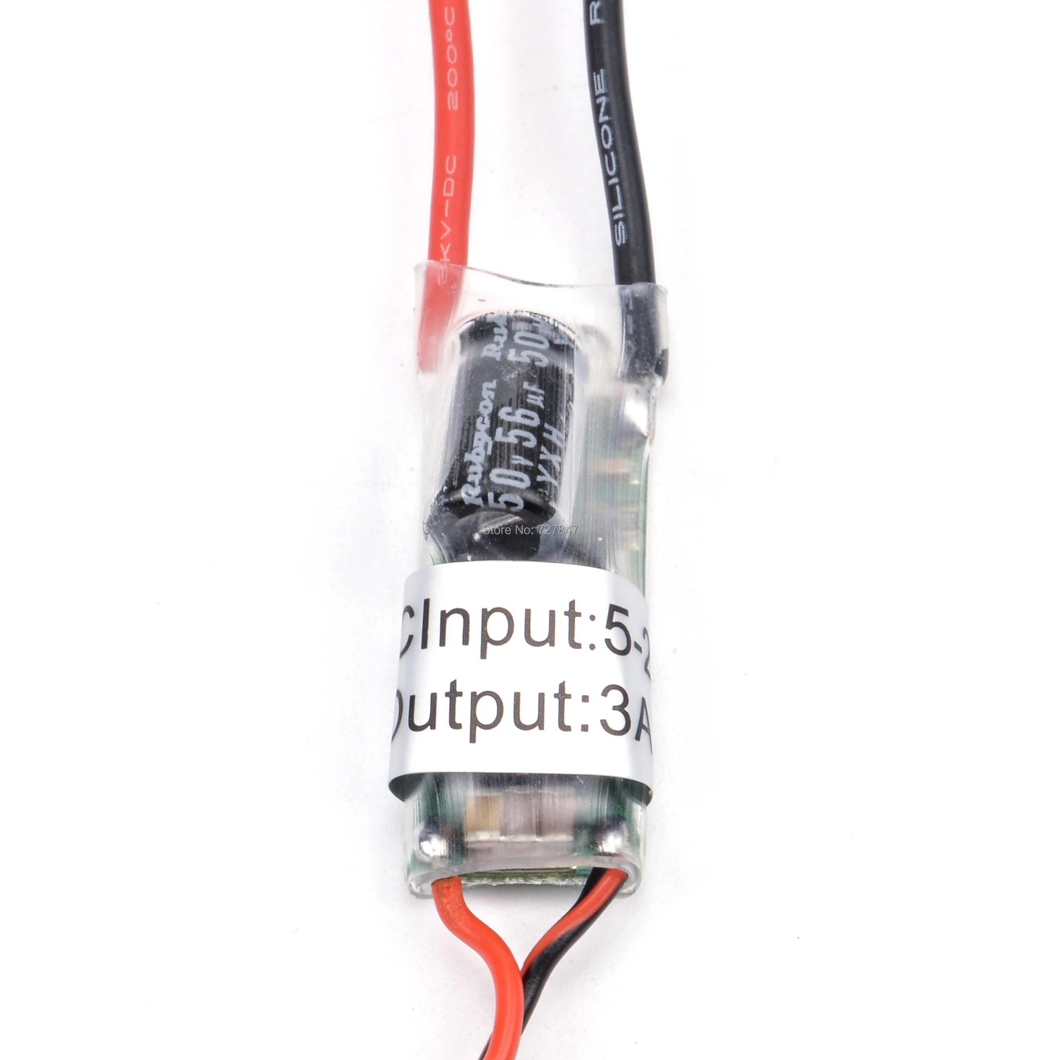 FPV RC UBEC BEC 5V 3A 5V/3A Lowest RF Noise BEC Full Shielding Antijamming Switching Regulator