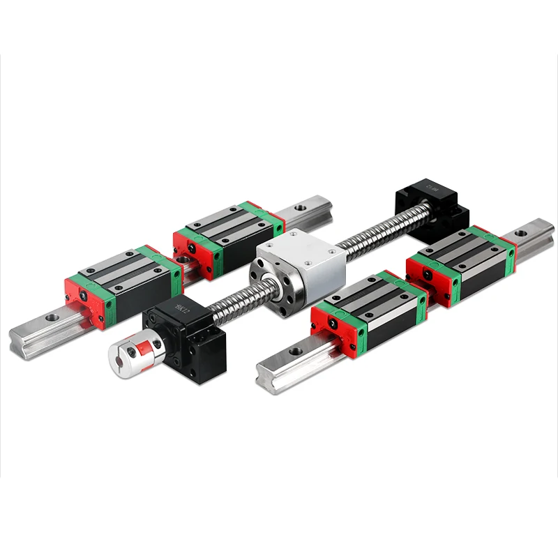 

2 pc HGH20 any length+1 SET SFU1605+4 HGH20CA /hgw20cc Linear guide High assembly square load ball screw linear motion module