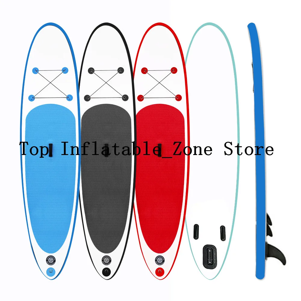 Hot Sale Inflatable Launch 305*76*15CM Surfboard Top Quality Paddle Board Water Board For Fishing Floating Board Floor Track