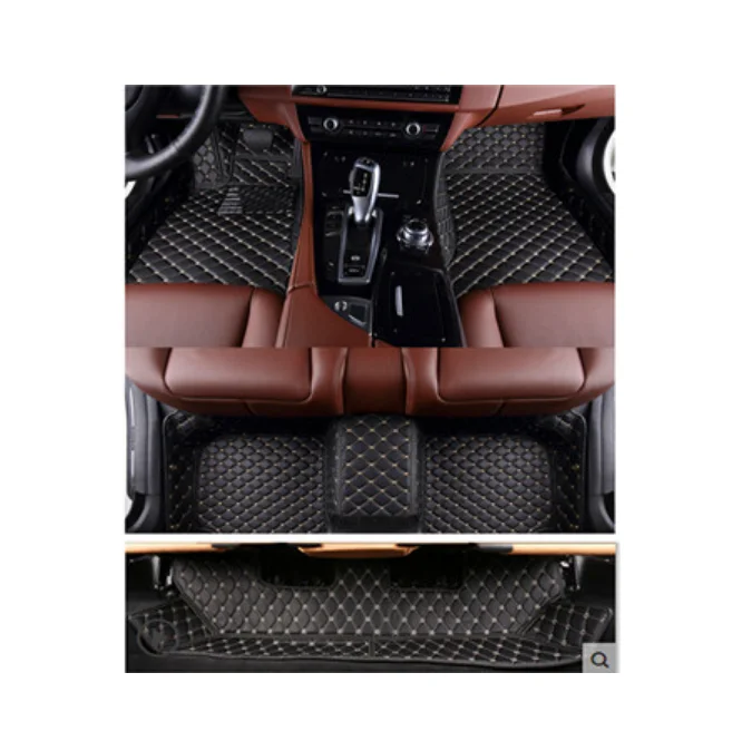 

Custom special car floor mats for Cadillac XT6 2020 6 7 seats waterproof durable car rugs carpets for XT6 2020