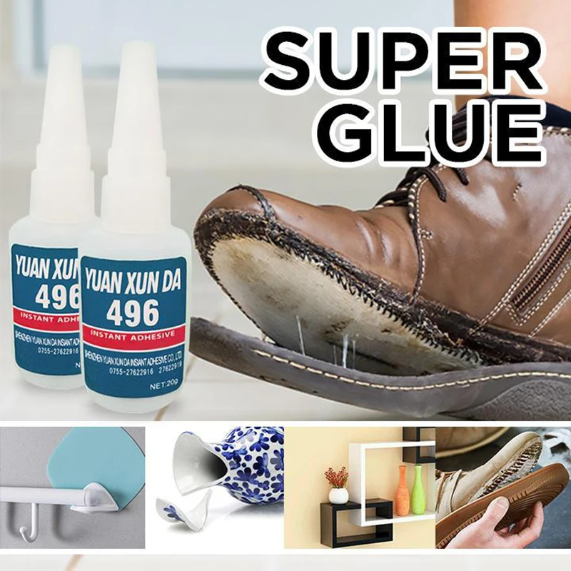 Glue Strong Quick Drying Multi-Purpose Adhesive for Home Metal Plastic Ceramics Glass PUO88