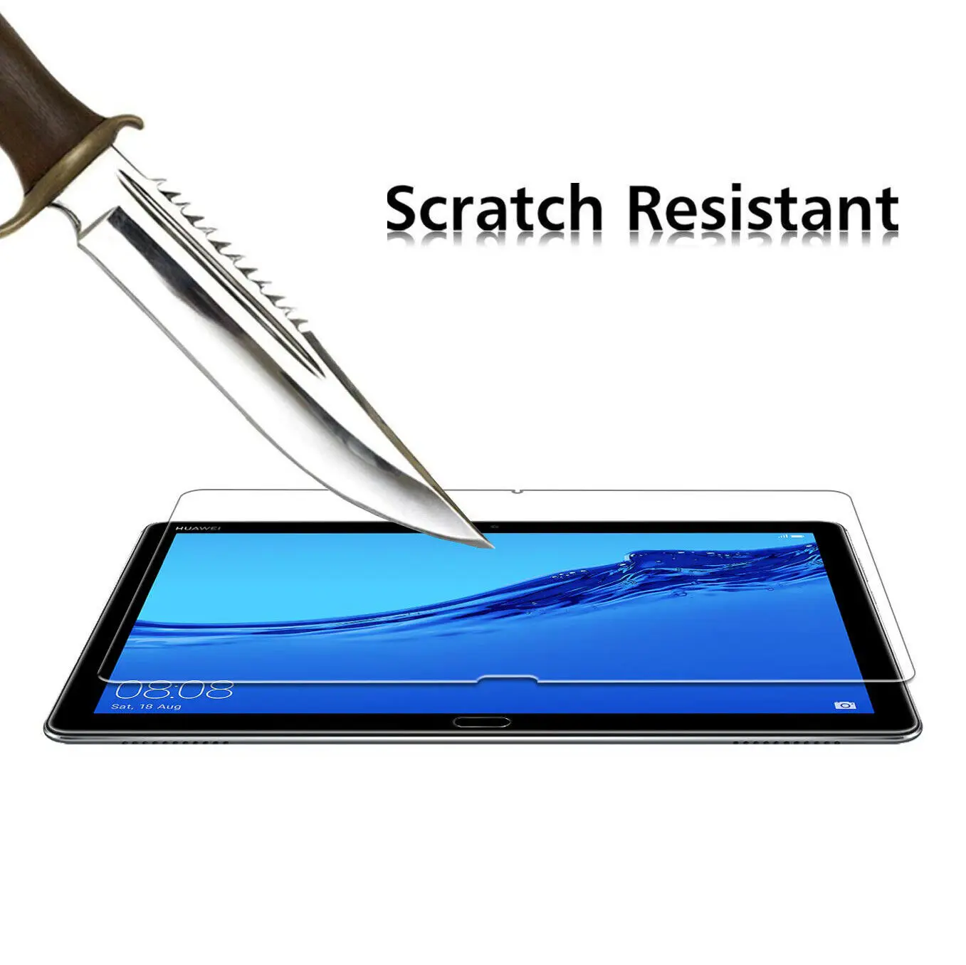 Capa protetora de tela para mediapad m5 lite, tablet de 10.1 polegadas, vidro temperado, película à prova de explosão