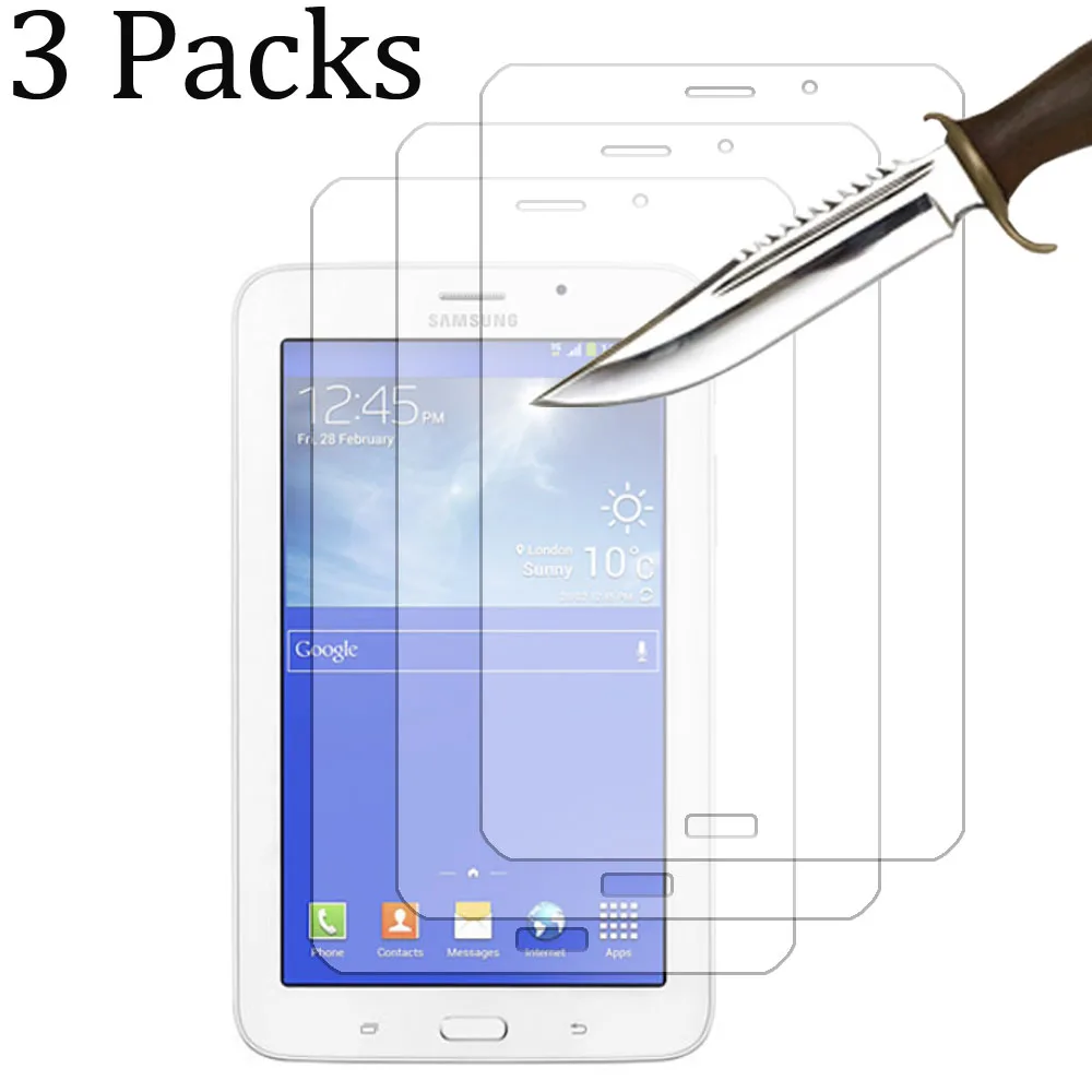 

for Samsung Galaxy Tab 3 V E 7.0 SM-T113NU SM-T116 SM-T110 SM-T111 7'' Screen Protector Tablet Protective Film Tempered Glass