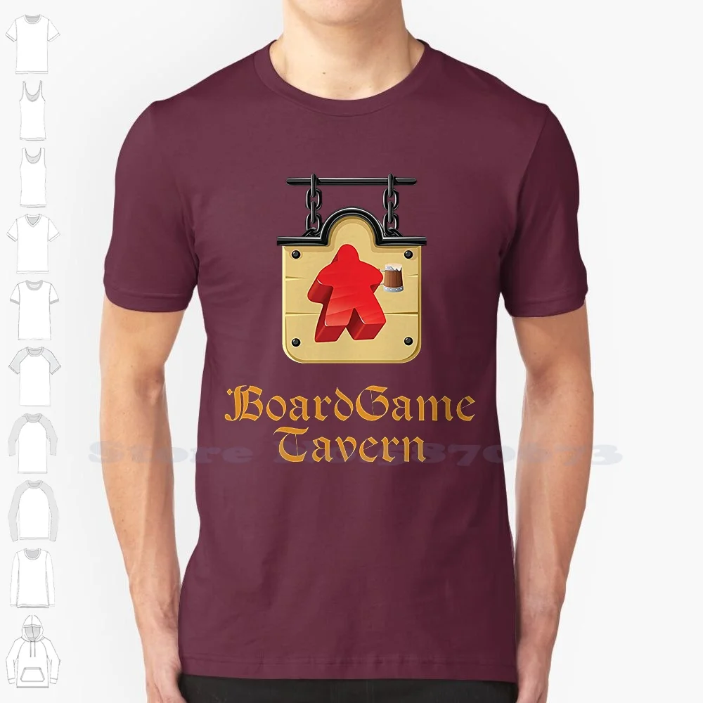 Short Sleeves Cotton Fashion T Shirt Board Game Tavern , Custom Tshirt