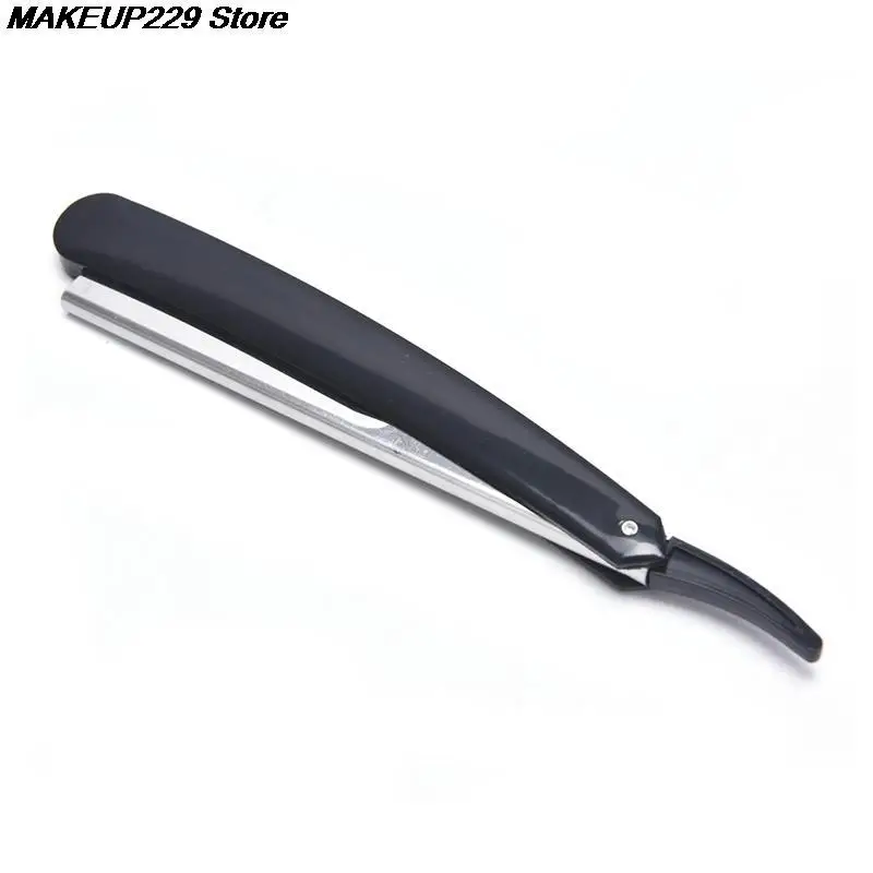 Professional Manual Shaver Straight Edge Stainless Steel Sharp Barber Razor Folding Shaving Shave with Blade Straight Razor Tool