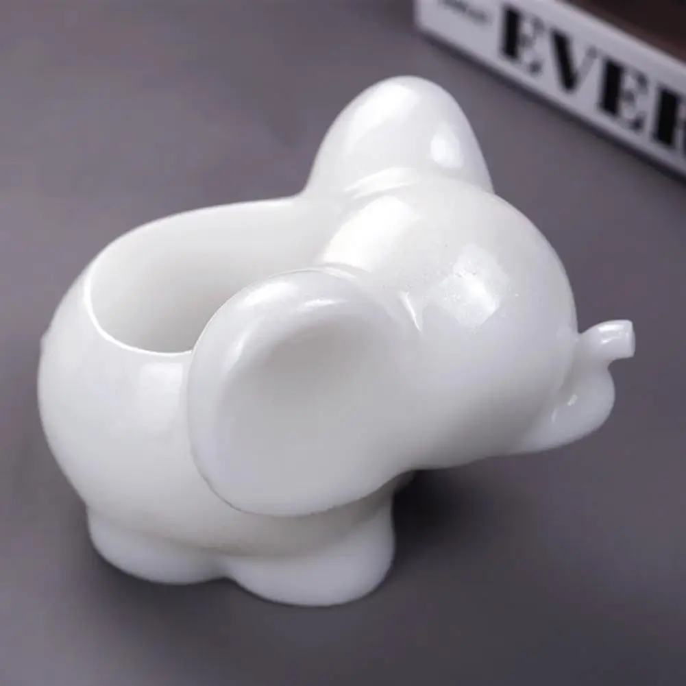 Resin DIY Epoxy Mirror Three-dimensional Elephant Makeup Egg Storage Shell Ocean Silicone Mould Are Crafts