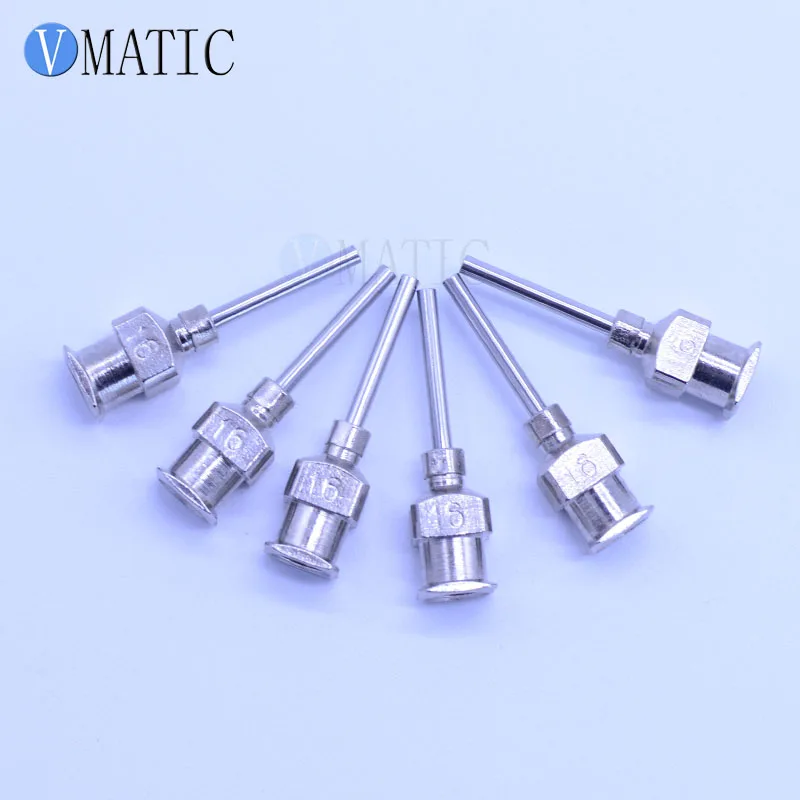 Gratis Verzending Niet-Gesteriliseerde 12Pcs 1/2 ''Inch 16G Rvs Stompe Naald