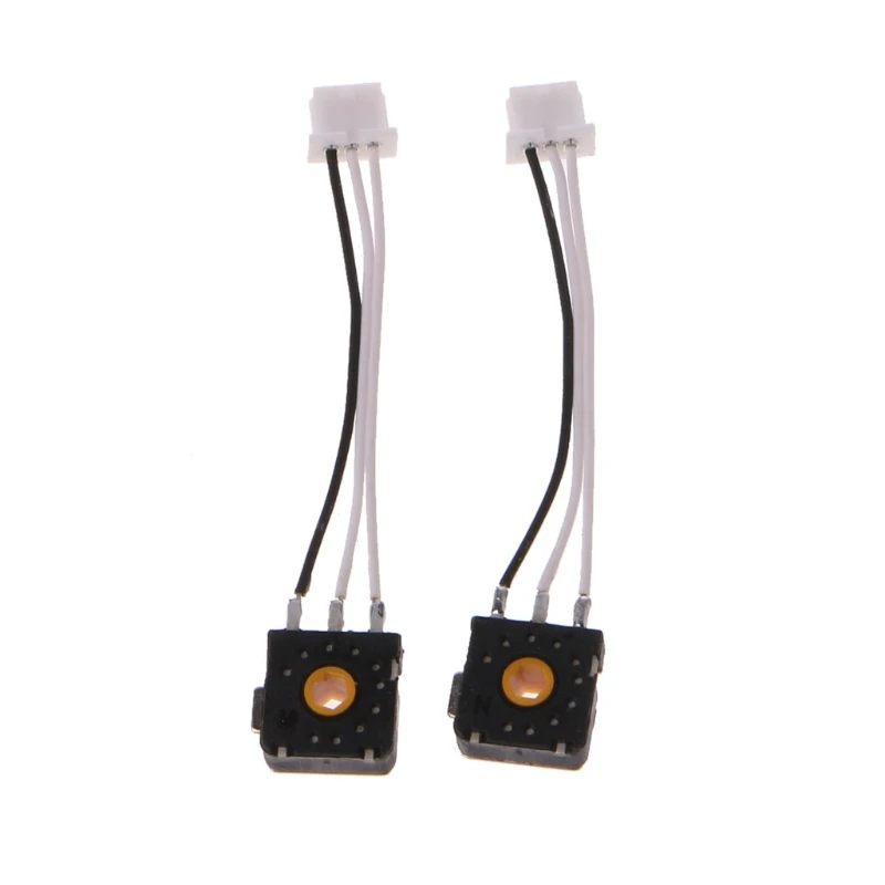 2Pcs Yellow Core Encoder Decoder for Mouse Mamba Tournament Edition HYPERFLUX Viper Encoder Mouse Wheel M06 21