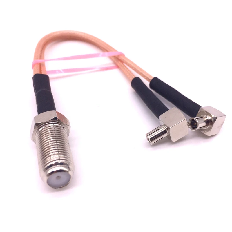 

F Type Female To 2 X TS9 Male Connector Dual TS9 Y Type Splitter Combiner Cable Pigtail RG 316 15CM/30CM/50CM NEW Wholesale