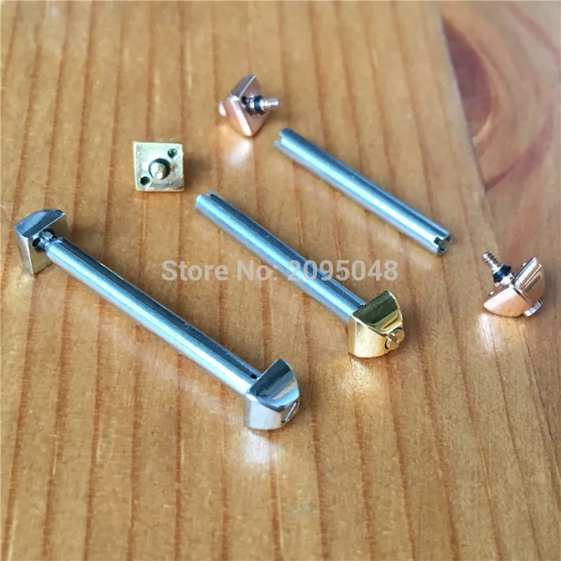 steel screw tube rod for Cartier Pasha W31074M7 original quartz watch pin strap bracelet band screw bar