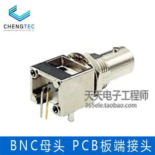 Conector fêmea bnc de alta qualidade forma de placa pcb tipo soldagem