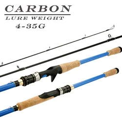 Caña jigging ultraligera de carbono – Alta sensibilidad