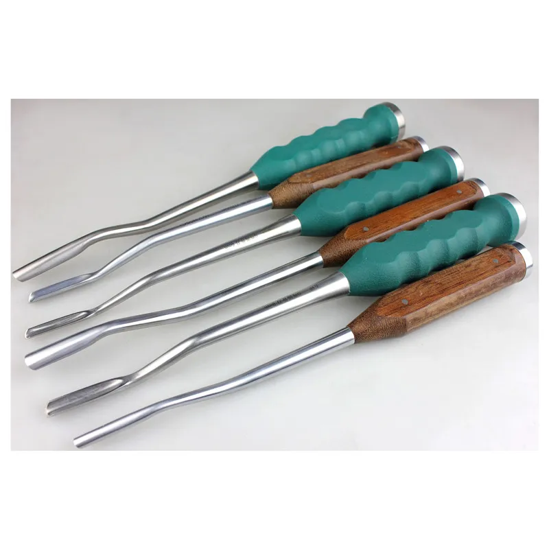 Orthopedic instrument Medical S curved garden Osteotome Z-type Bone knife  hip Knee joint foot ankle spine round chisel bone cut