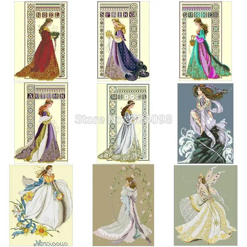 Celtic patterns Counted Cross Stitch 14CT DIY wholesale Chinese Cross Stitch Kits Embroidery Needlework Sets