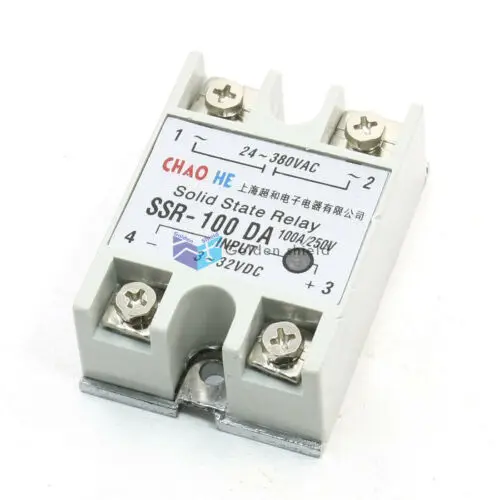 SSR-100 DA Single Phase DC to AC Solid State Relay AC 24-380V