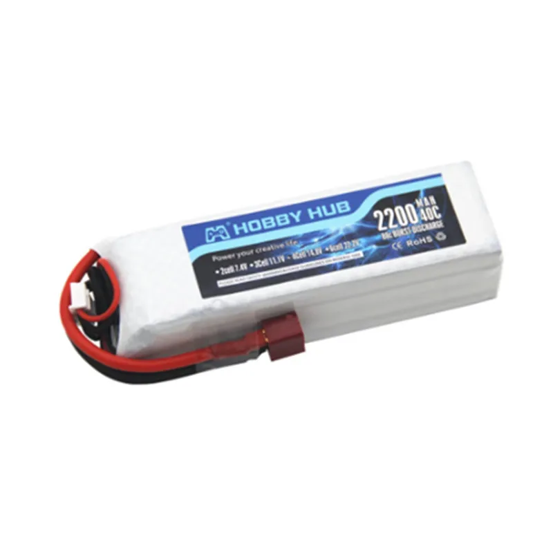 14.8v 2200mAh 40C リポバッテリー Rc Quadcopter ドローンスペアパーツ 14.8v 充電式 4S リポ T/XT60/JST プラグ 2 個