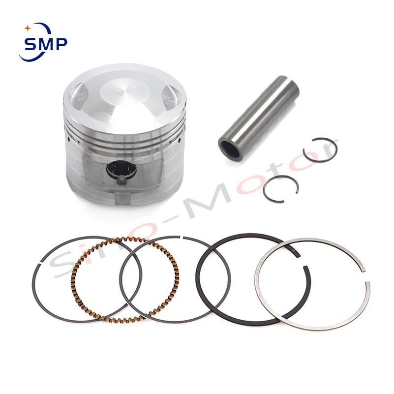 Motorcycle Engine 62mm Piston 15mm Pin Ring Set Fit for Zongshen Loncin 250cc CB250  WY150 ATV Quad Dirt Pit Bike