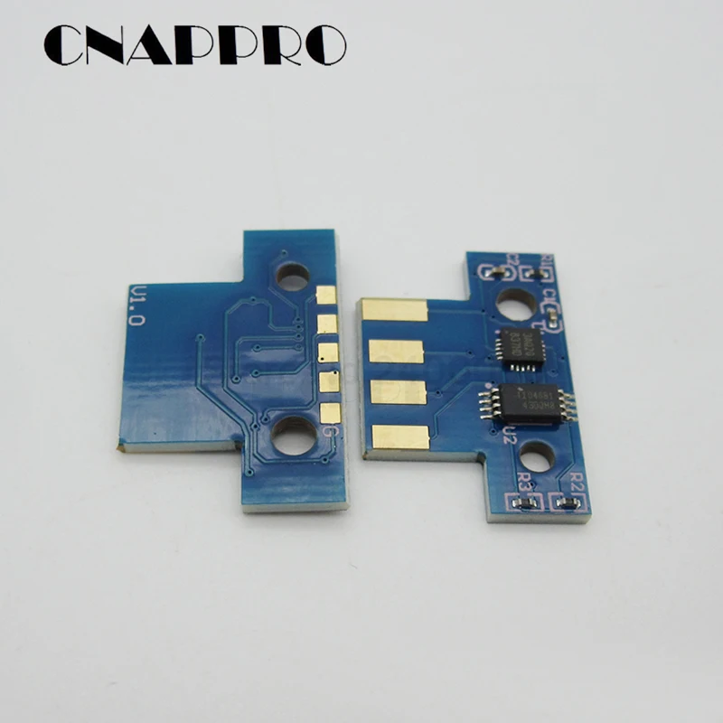 4PCS CX310 CX410 CX510 Toner Chip For Lexmark CX310N CX410E CX410DTE CX510DE 80C1SK0 80C2SK0 80C1HK0 Toner Cartridge Replacement