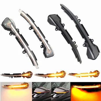 דינמי בלינקר עבור Seat Leon III MK3 5F 2013-2018 Ibiza KJ Mk5 V Arona 2017-2018 מראה אינדיקטור אור סיגנל LED