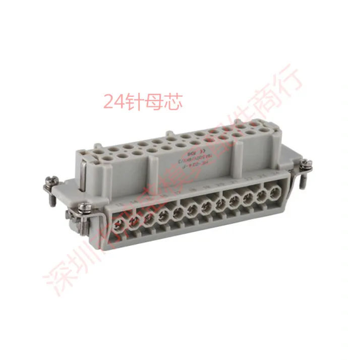 Hot runner temperature control box mold accessories Rectangular heavy-duty connector socket HE-024-M F Male and female core plug