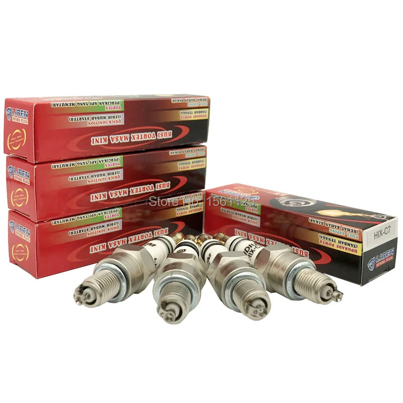 1PC VORTEX INT IRIDIUM spark plug HIX-C7 for U22FSZU Z7G CR7HIX CR7HSA C7HSA CR7HGP IUF22 IUF20 J4520 90793-22114 CR6HSA C6HSA