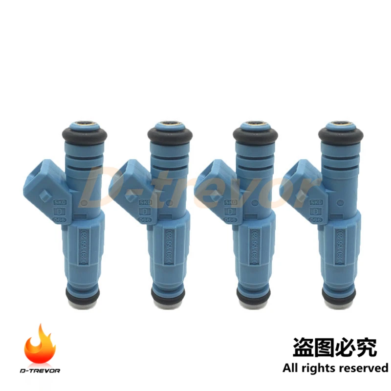 

4Pcs 0280156280 Fuel Injectors For VAUXHALL ASTRA ZAFIRA 2005-2010 Z20LEH VXR 2.0L TURBO